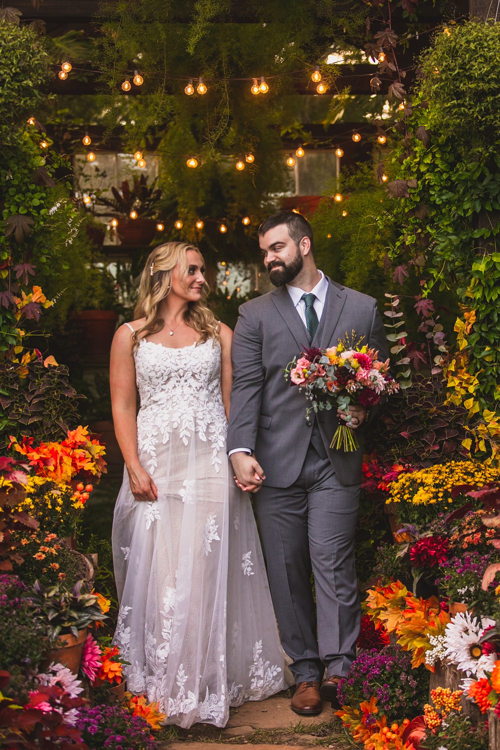 Small Virginia Wedding Venue Lynchburg, VA Greenhouse Wedding