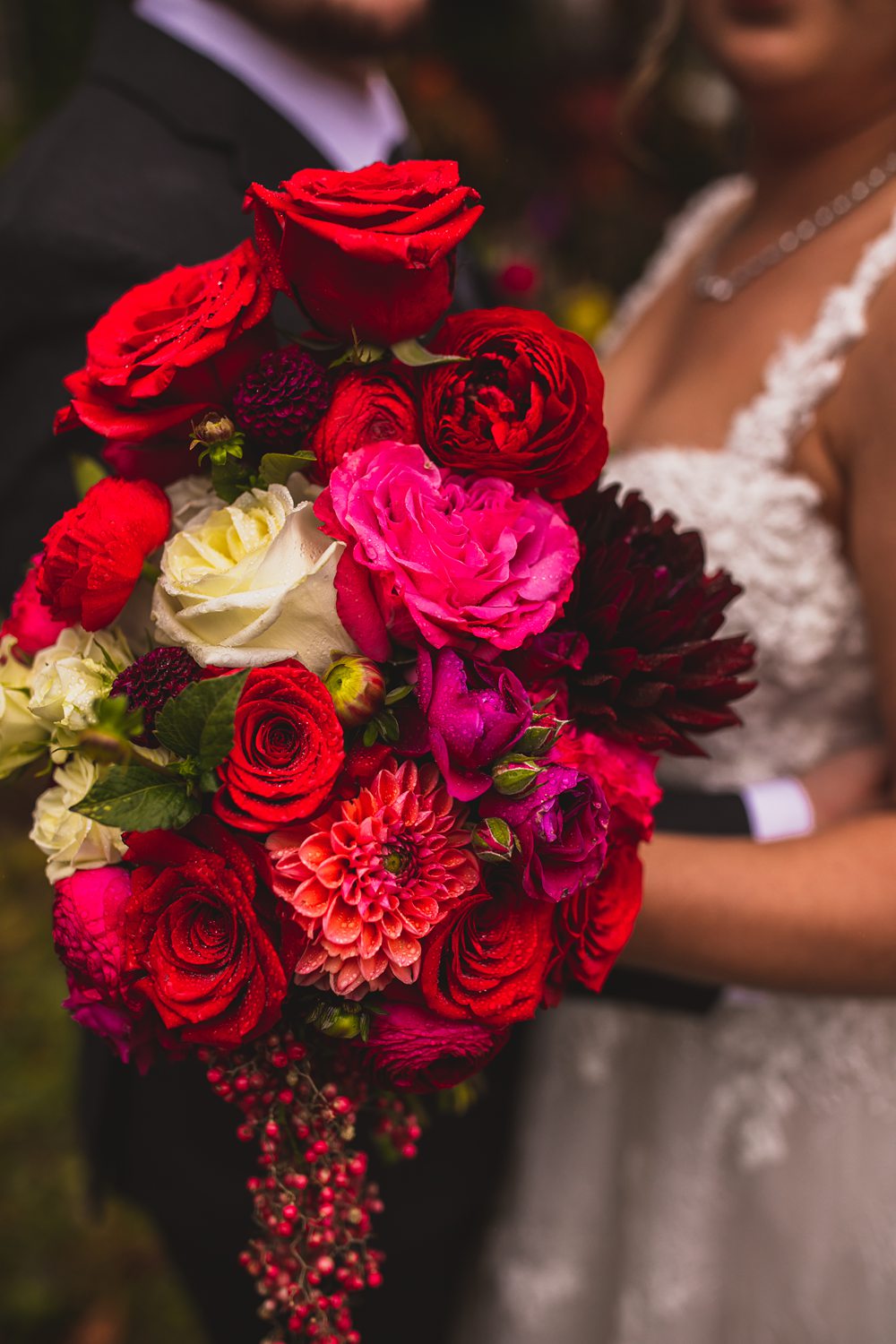 Small Wedding Venue Ceremony and Reception Fall Wedding